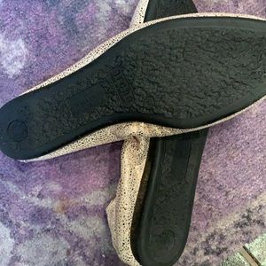 Gold Arche new ballet flats made in France